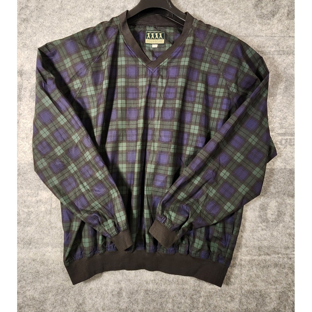 Foursome pullover Mens‎ Size L golf shirt
